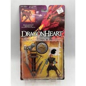 1995 Kenner DragonHeart Brave Knight Bowen Action Figure & Battering Bola Tripod